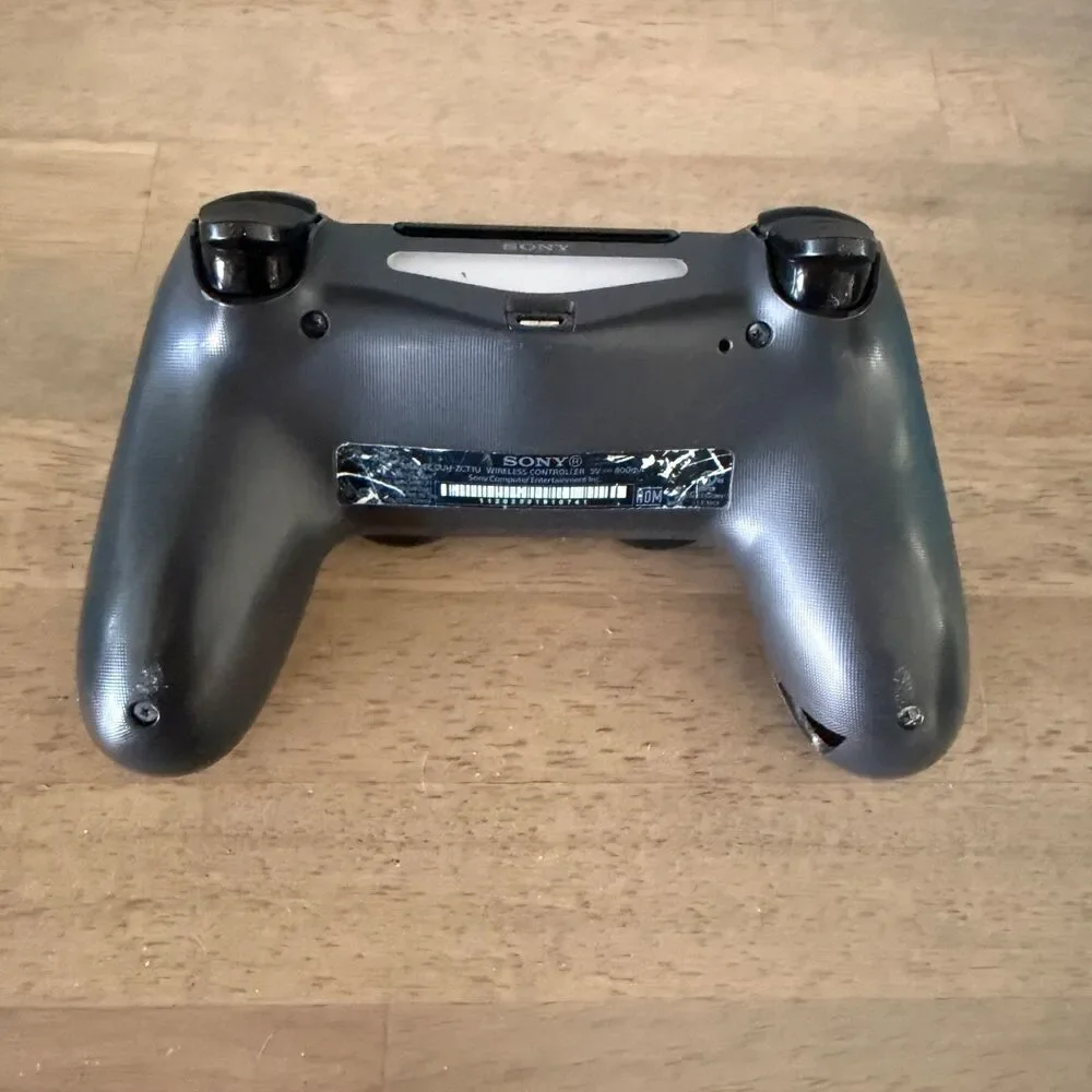 2 Sony PS4 DualShock 4 Wireless Controllers Black CUH-ZCT1U Genuine OEM Tested
